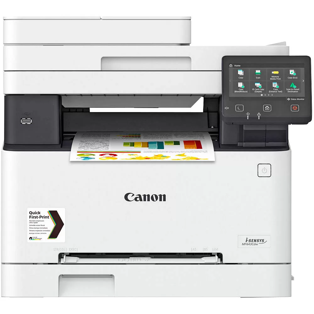 Canon i-SENSYS MF655Cdw A4 Wireless Multifunction Colour Laser Printer