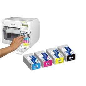 EpsonTM-C3500 Printer Label SJIC22P Inks
