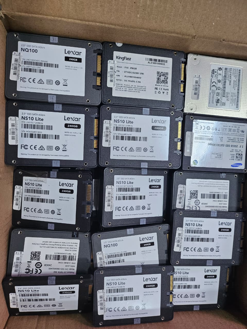 Lexar 240GB 2.5″ SATA SSD Drives