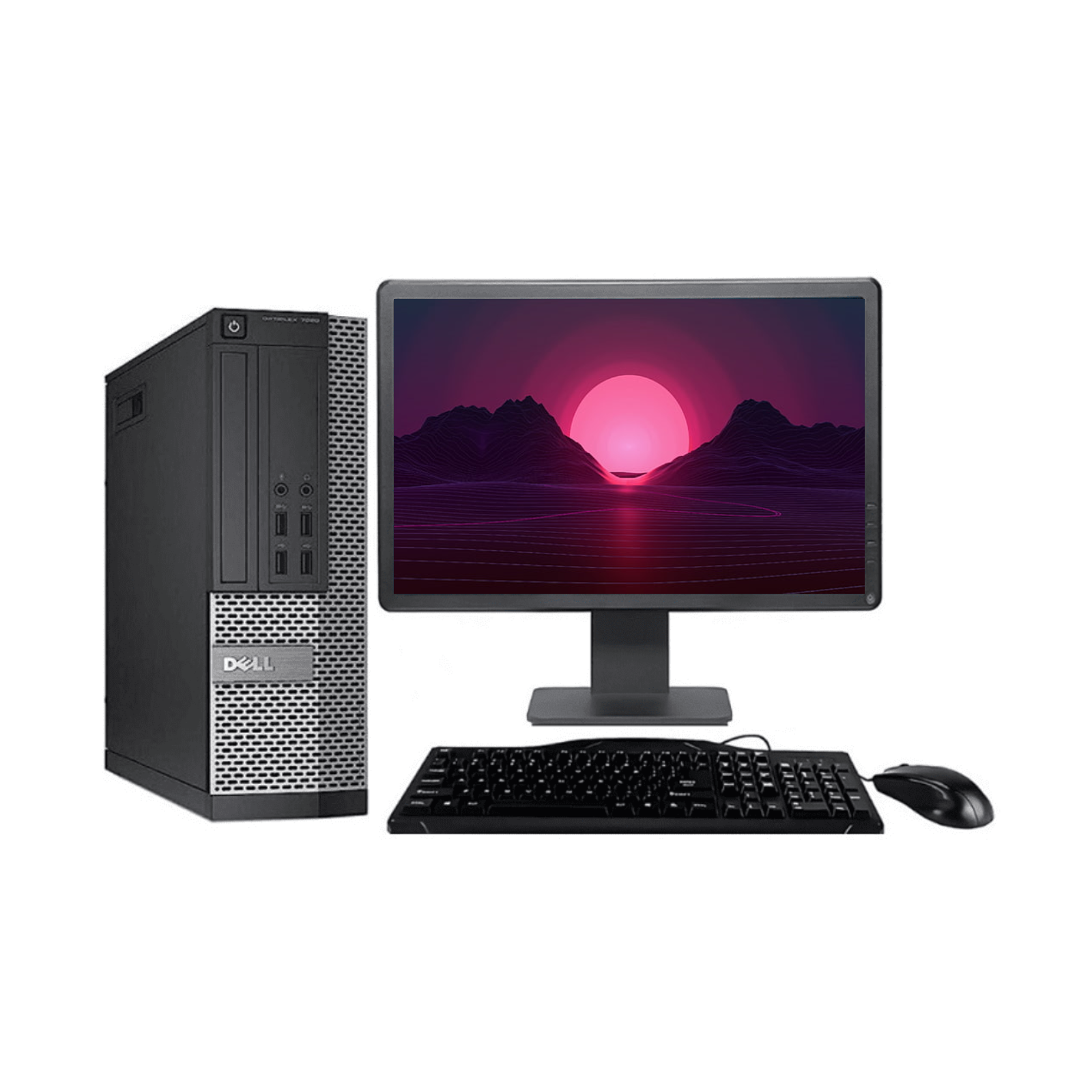 Full Set Dell OptiPlex 3020/7020/9020 core i5 4th 8GB RAM 500gb HDD + Dell 19 inch monitor + keyboard & Mouse