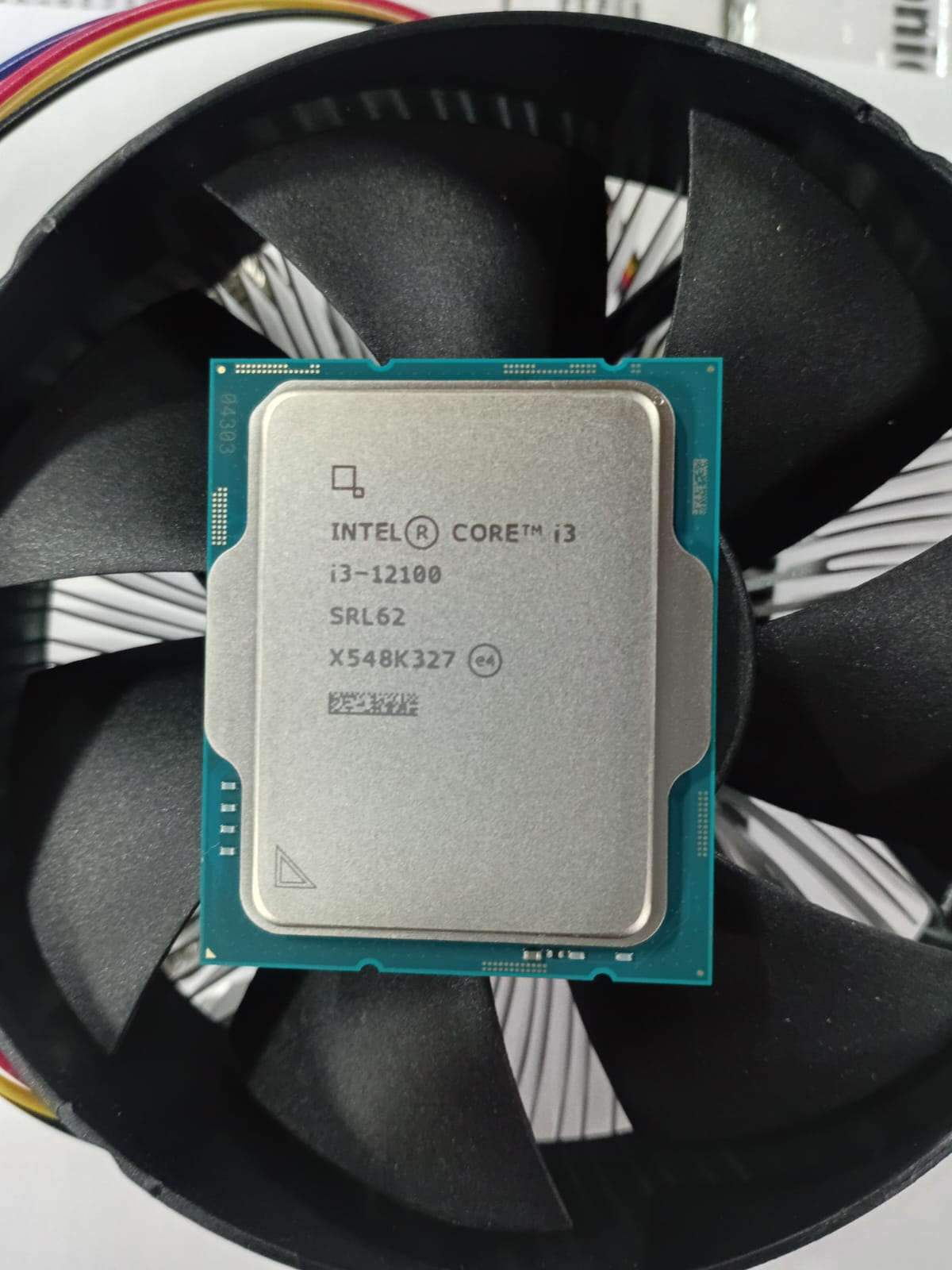 Intel Core i3-12100 + Fan Set
