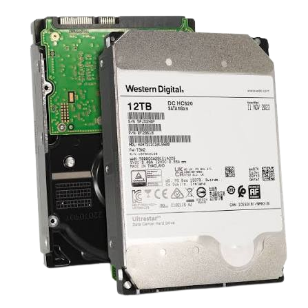 WD ULTRASTAR DC HC520 12TB SAS 3.5″