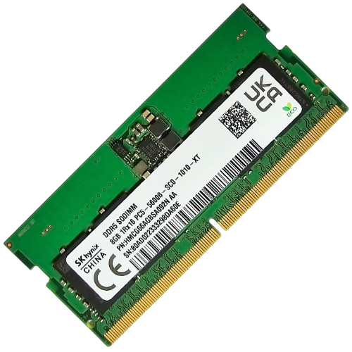 8GB DDR5 4800B/5600B LAPTOP RAM
