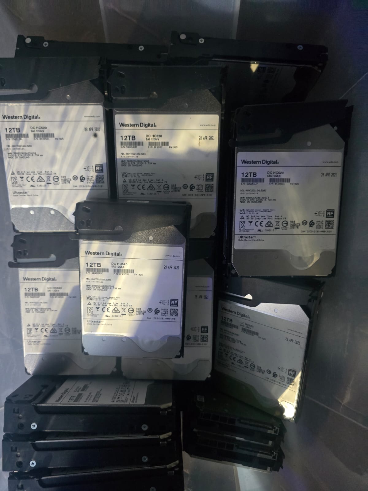 WD ULTRASTAR DC HC520 12TB SAS 3.5″