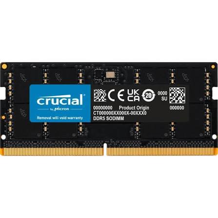 CRUCIAL 32GB DDR5 4800B/5600B LAPTOP RAM