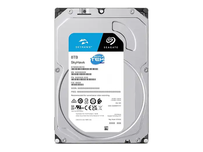 SKYHWAK 8TB AI 3.5″ Surveillance internal hard drive